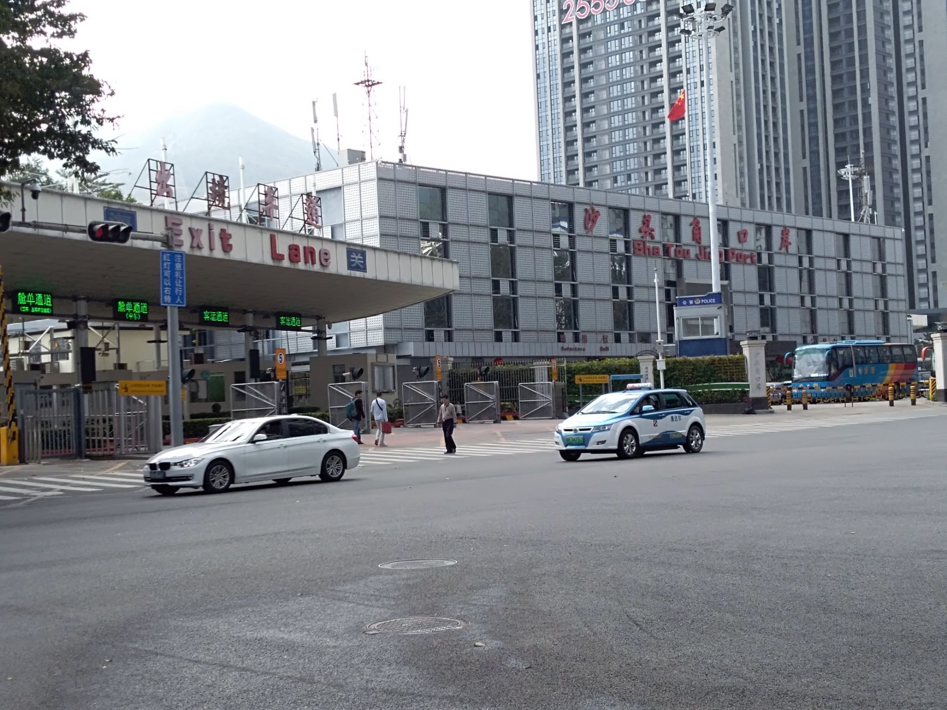 沙头角口岸，目前拆除重建